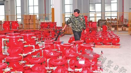 消防設(shè)備生產(chǎn)忙